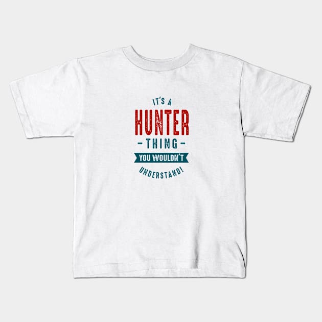 Hunter Kids T-Shirt by C_ceconello